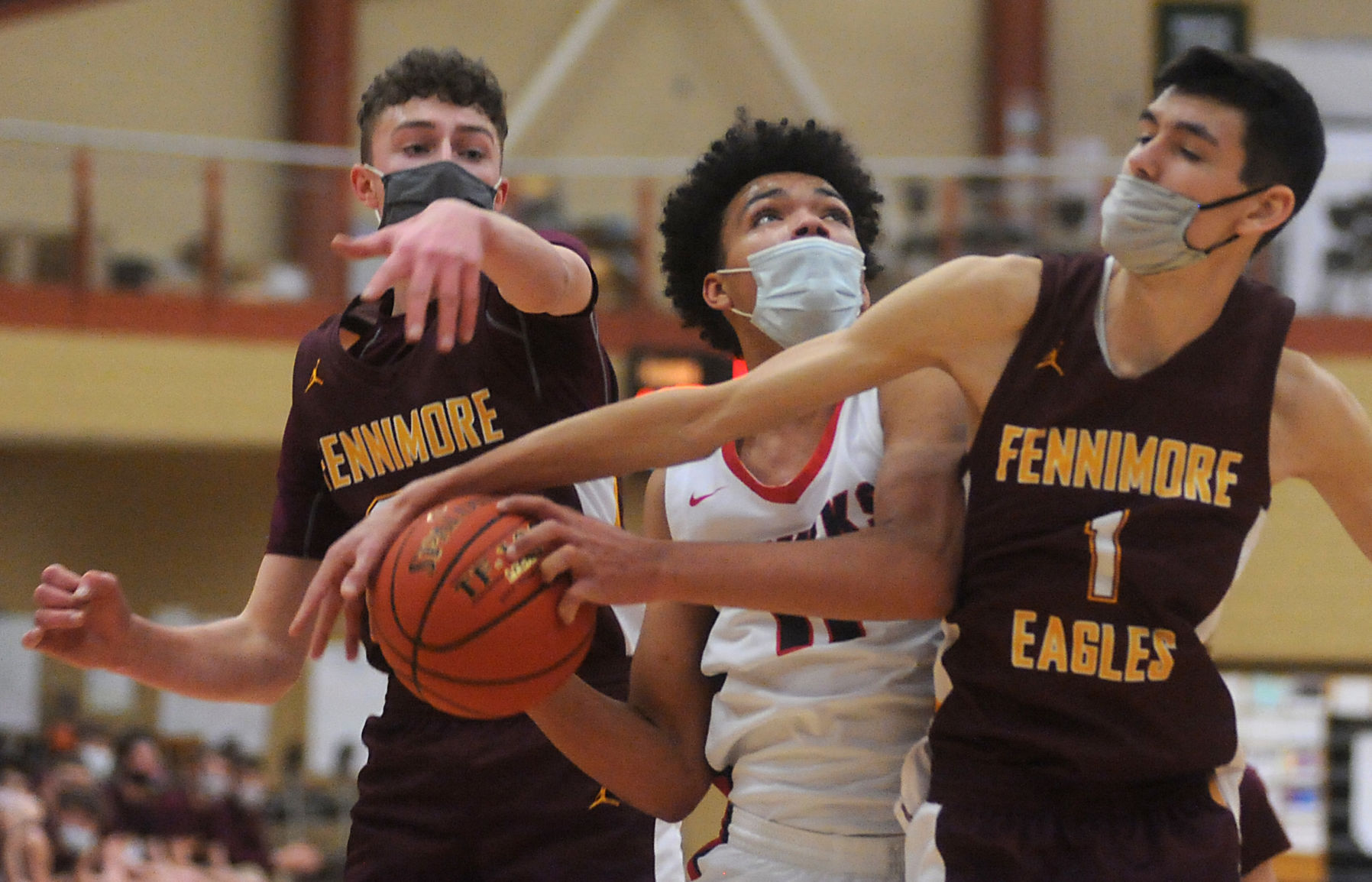 Grabbing an offensive rebound